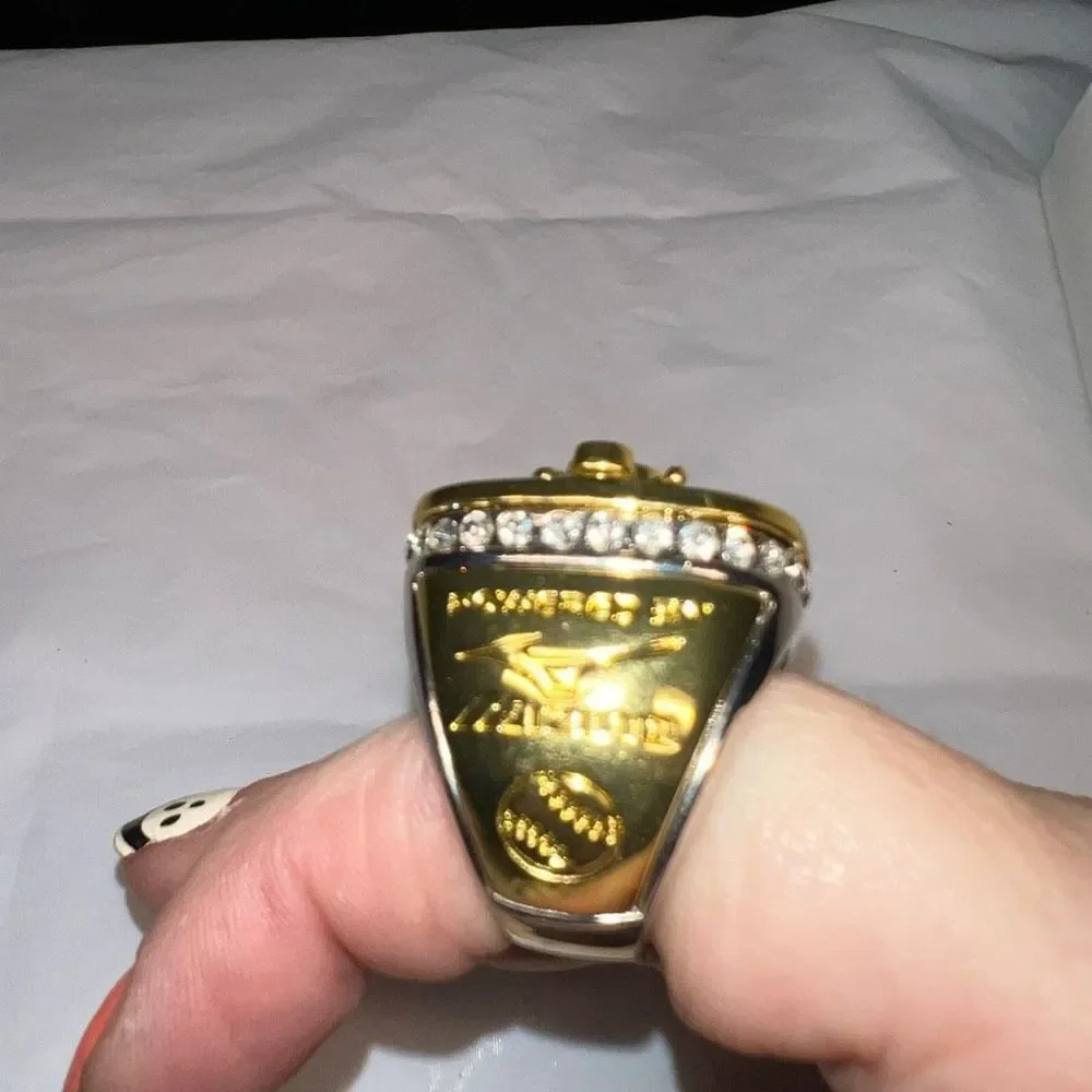Gold Tone‎ Fun Faux Grand Slam Tournament Win Ring